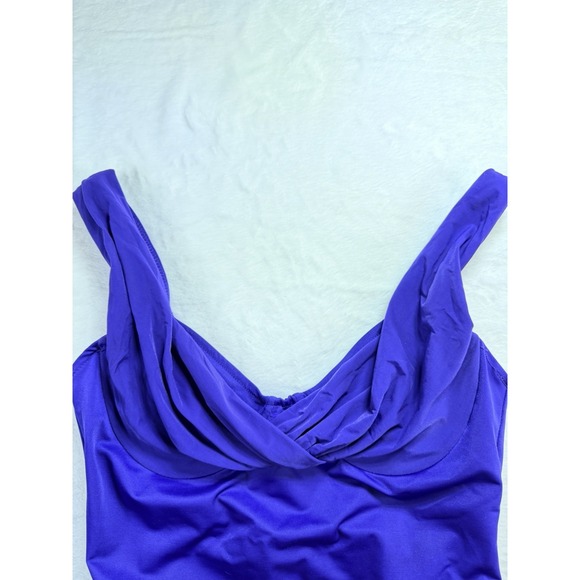 Miraclesuit Other - Miraclesuit Firm Control Blue Size 12 One Piece Swimsuit Bathing Suit USA Made